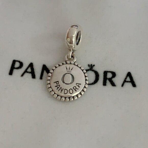 Pandora Evil Eye Silver Dangle Charm - Picture 2 of 4